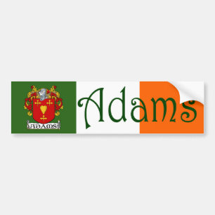 Adams Jackar Arm Bumper Sticker Bildekal