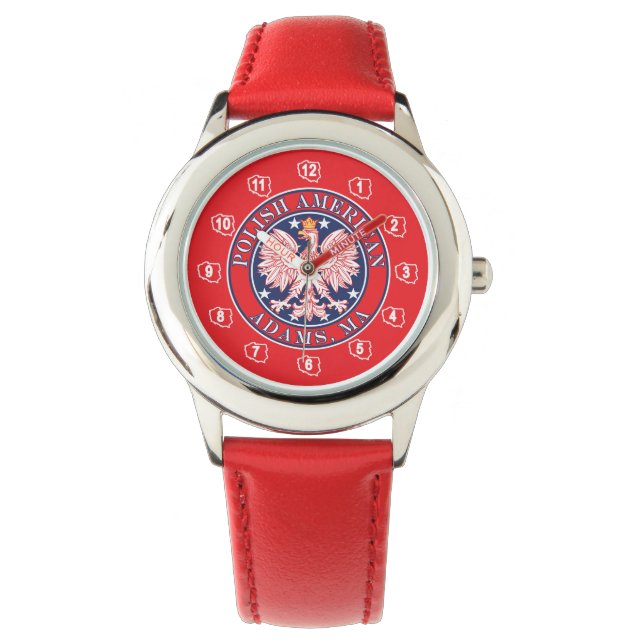 Adams Massachusetts polska Armbandsur (Framsida)