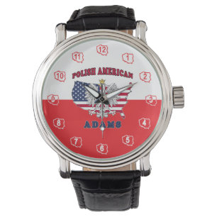 Adams Massachusetts polska Armbandsur