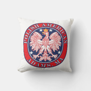 Adams Massachusetts polska Kudde