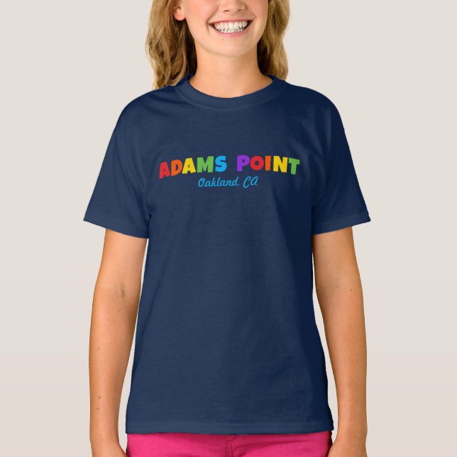 Adams Point / Fairyland Kids T-Shirt (Framsida)