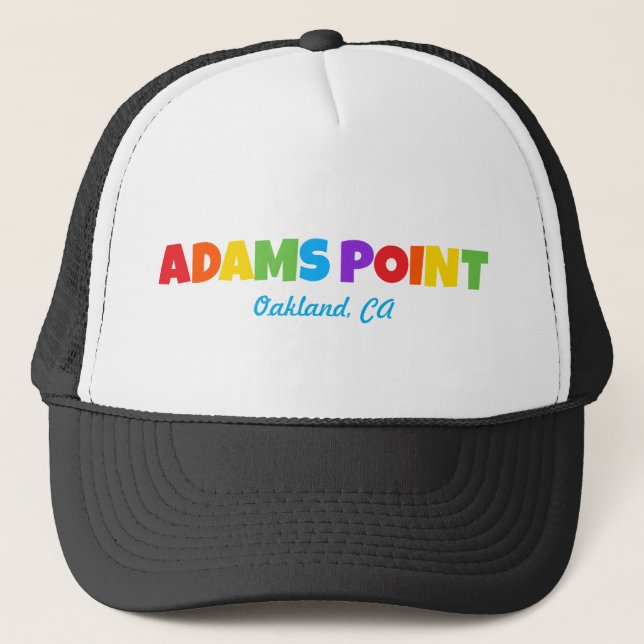Adams Point Fairyland Trucker Hat Keps (Framsida)