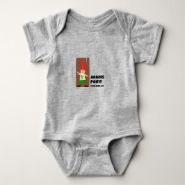 Adams Point Gnome Baby Bodyoverall T Shirt