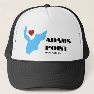 Adams Point / Lake Merritt Lastbilsförarhatt Keps