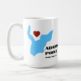 Adams Point / Lake Merritt-mugg Kaffemugg