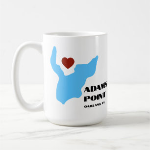 Adams Point / Lake Merritt-mugg Kaffemugg