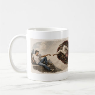 Adams skapelse - modern twist kaffemugg