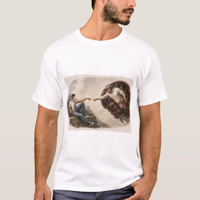 Adams skapelse - Modern twist T-shirt (Framsida)