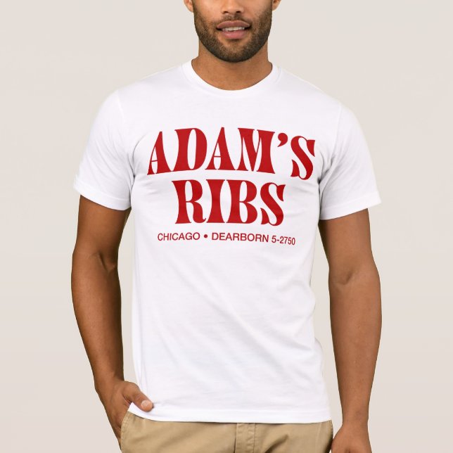 Adams stöd tee shirt (Framsida)