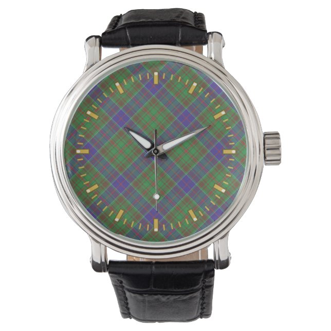 Adams Tartan Watch Armbandsur (Framsida)