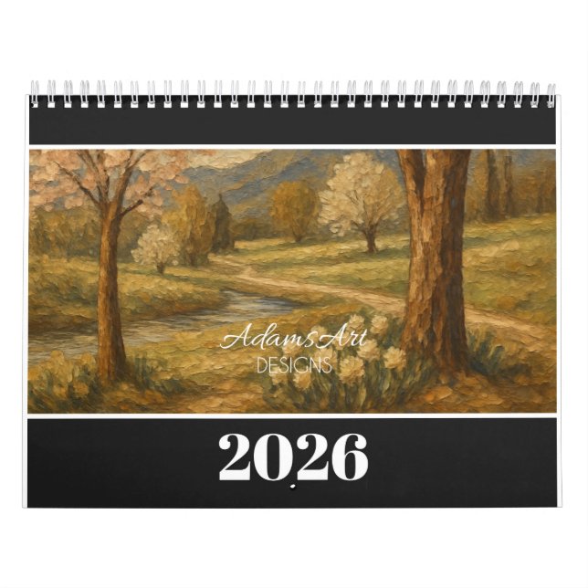 AdamsArt 2026 Autumn Countryside Kalender (Omslag)