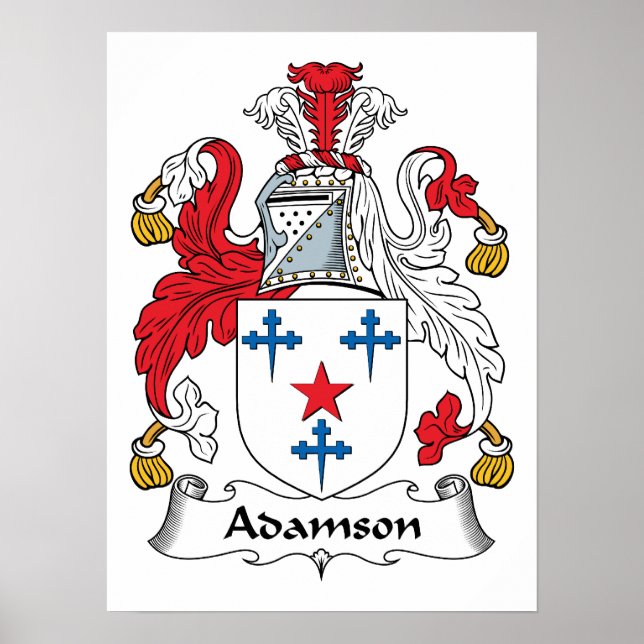 Adamson Family Crest Poster (Framsidan)