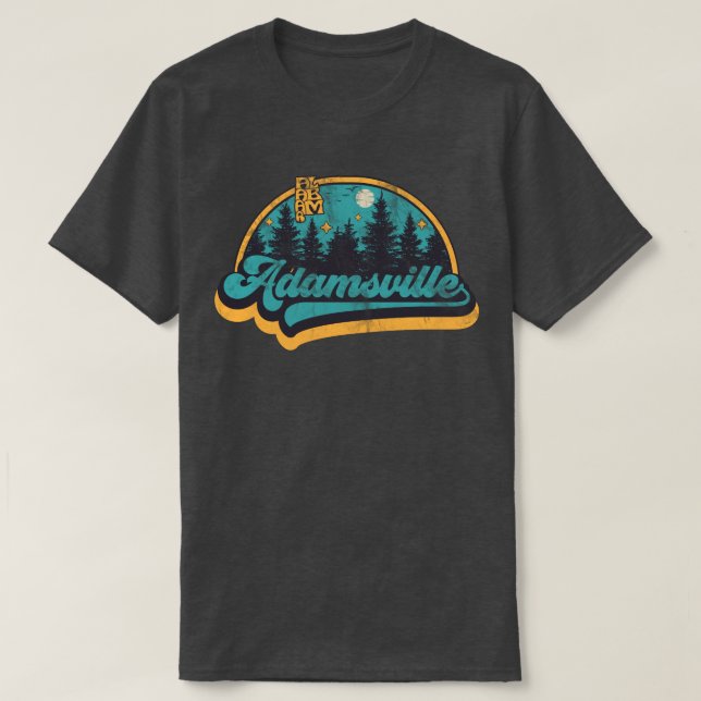 Adamsville, Alabama T Shirt (Design framsida)