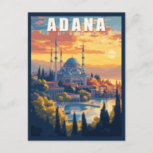 Adana - fantastiska foton av Turkiets Vibrant City Vykort