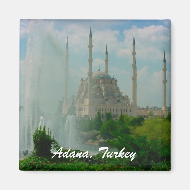 Adana, Turkiet Magnet (Framsidan)