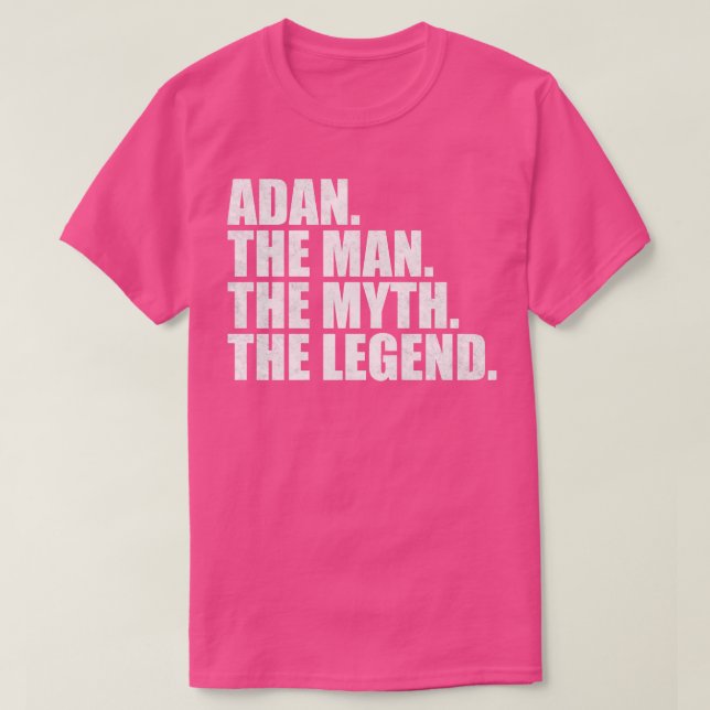 AdanAdan Namn Adan namn T Shirt (Design framsida)