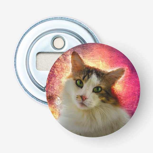 Adapter Calico Cat Flasköppnare (Framsidan)