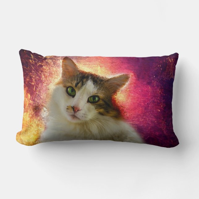 Adapter Calico Cat Lumbarkudde (Framsida)