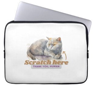 Adapter Cat Owners Special Occasion Gift Laptop Fodral