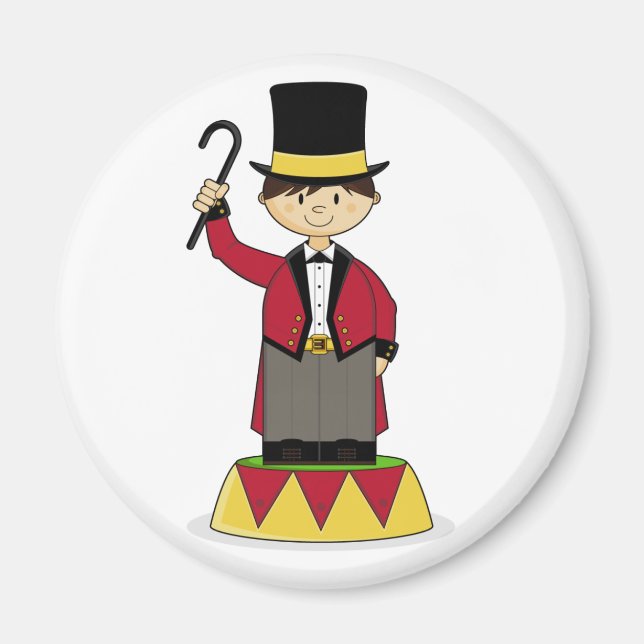 Adapter Circus Ringmaster Magnet (Framsidan)