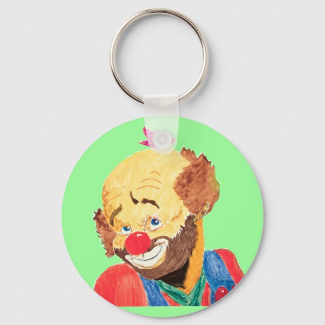 Adapter Clown Keychain Nyckelring (Framsida)