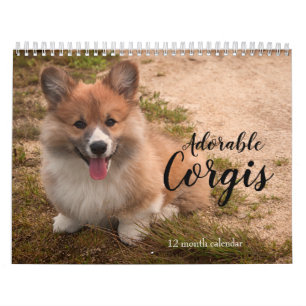 Adapter Corgi Hundar 2026 Kalender