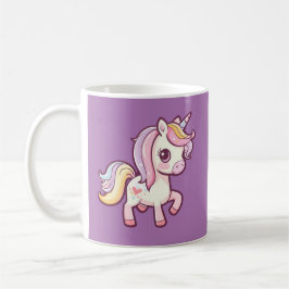 Adapter Cute Pastel Unicorn Kaffemugg
