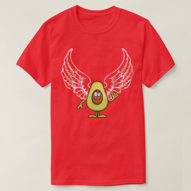 Adapter FLYING AVOCADO T Shirt (Design framsida)