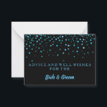 Adapter för Faux Foil Bröllop i guld Rådkort<br><div class="desc">Det här är Affärskortet med det tomma Eleganten Guld Faux Foil Bröllop Advice Card. Det här kortet med guld glitter. Det är perfekt som bröllop placerar kort,  affärskort med mera. Klicka på knappen Anpassa för att anpassa designen.</div>