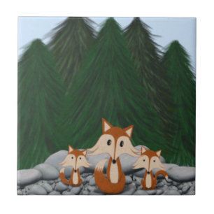 Adapter Fox-familjen Kakelplatta