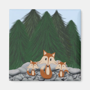 Adapter Fox-familjen Magnet