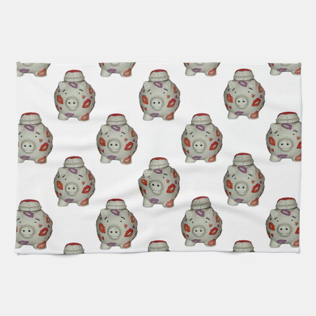 Adapter Gris Kökshandduk (Horisontell)