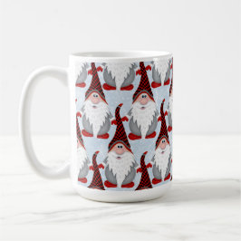 Adapter Red Black Gnome Julafton jul Kids Mugg