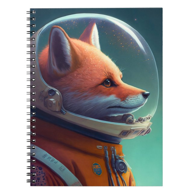 Adapter Red Fox Astronaut bärbar dator Anteckningsbok (Framsidan)