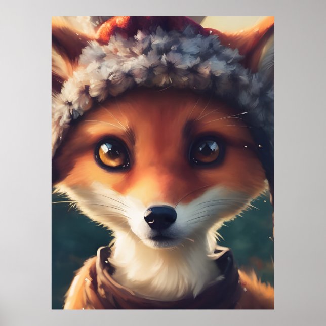 Adapter Red Fox Poster (Framsidan)
