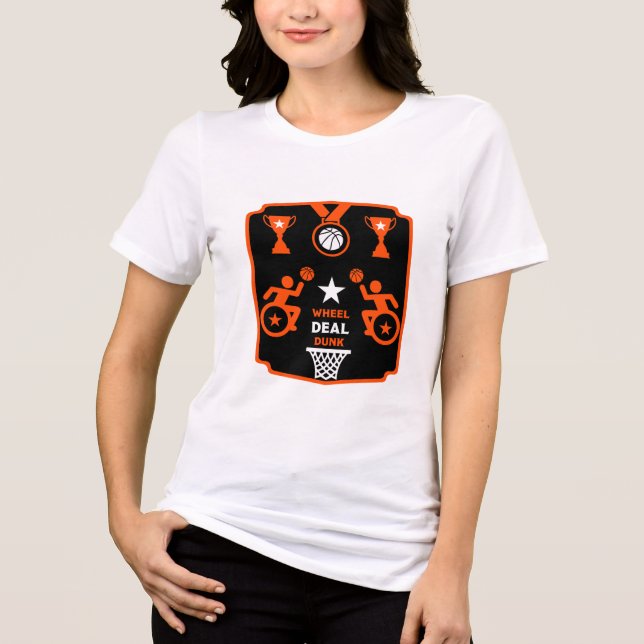 Adaptiv med funktionsnedsättning t shirt (Framsida)