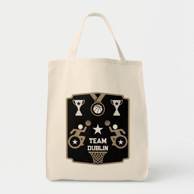 Adaptiv med funktionsnedsättning tygkasse (Framsidan)