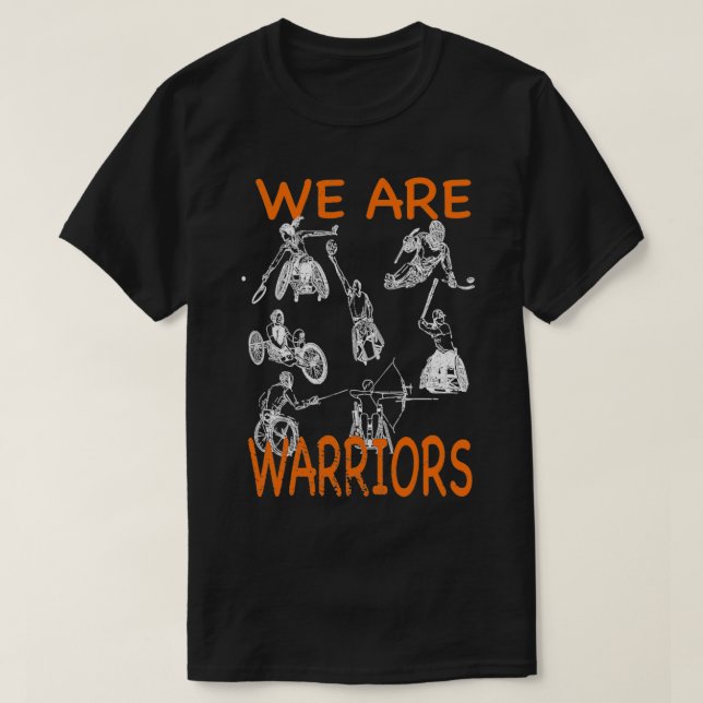 Adaptiv rullstol-basket t shirt (Design framsida)