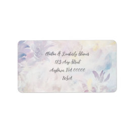 Adara Elegant Anpassade Returetiketter Adressetikett