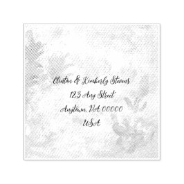 Adara Elegant Självbläckande Anpassningsbar Adress Självfärgande Stämpel