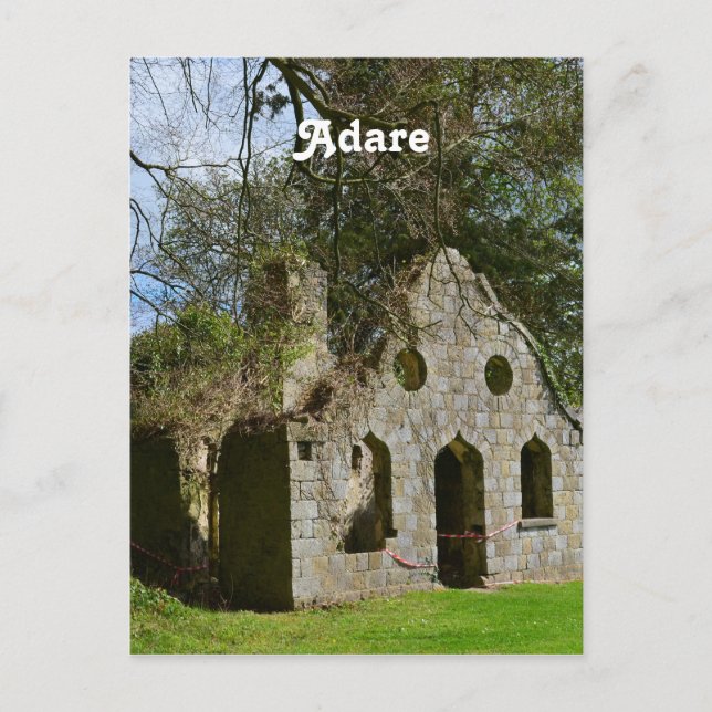 Adare Ruins Vykort (Framsida)