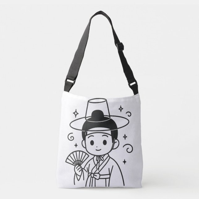 Adarie Hanboj Boy - Koreakulturgåvan Axelväska (Framsida)