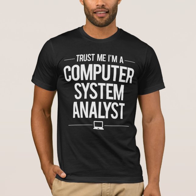 ADB-systemanalytiker Tee Shirt (Framsida)