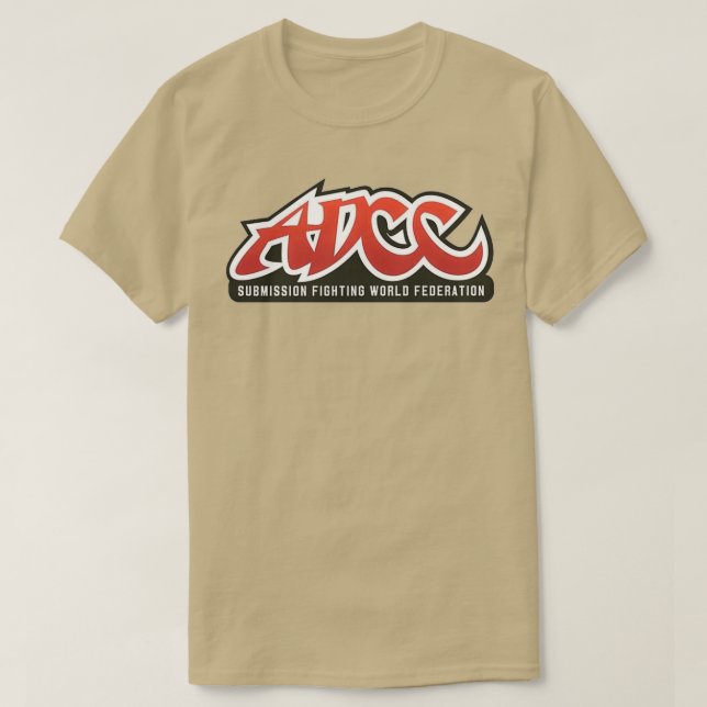 ADCC Submission Fighting World Federation T Shirt (Design framsida)