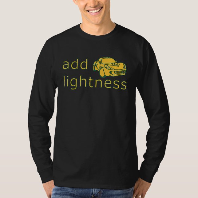 Add Lightness Lotus Track Day Autocross T Shirt (Framsida)