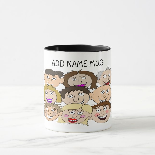 Add Name To Mug Mugg (Center)