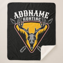 ADD NAMN Hunter Elk Skull Big Antlers Hjort Huntin