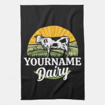 ADD NAMN Sunset Dairy Farm Grazing Holstein Cow