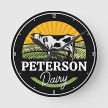 ADD NAMN Sunset Dairy Farm Grazing Holstein Cow