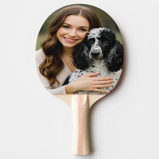 Add Poddle Photo Personalize Customize Pingisracket (Framsidan)